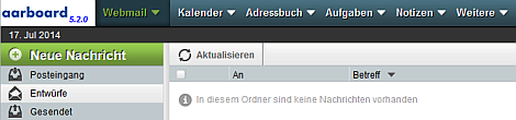 Aktualisierte Webfrontends verfügbar